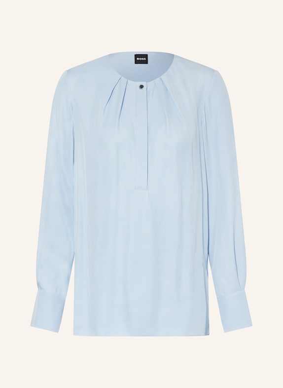 BOSS Blusenshirt BOCELIA HELLBLAU