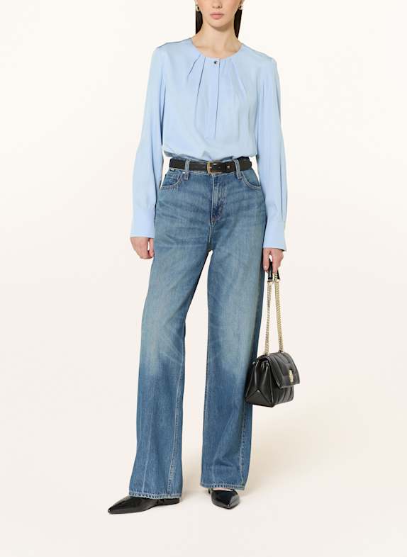 BOSS Blouse-shirt BOCELIA LICHTBLAUW