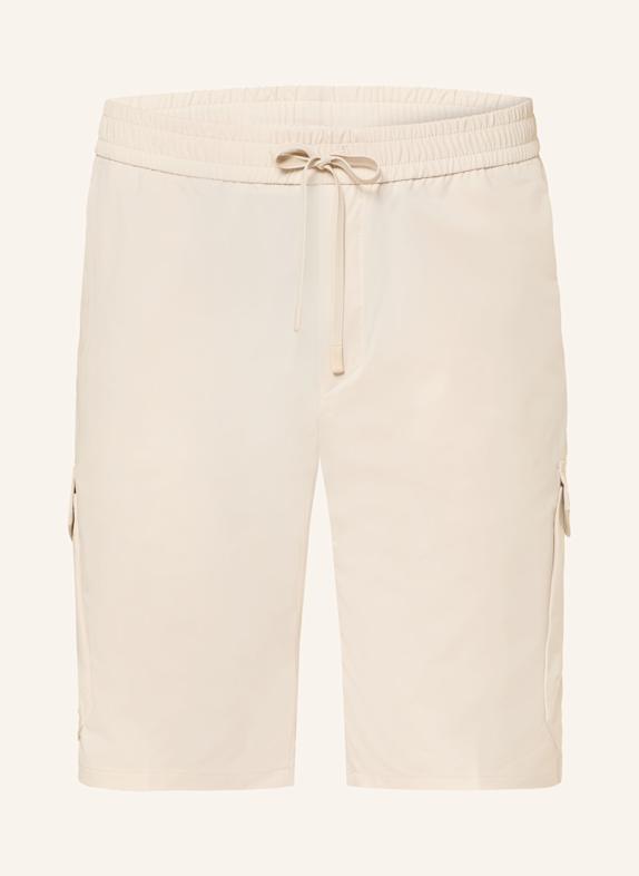 BOSS URBANEX tapered fit cargo shorts BEIGE