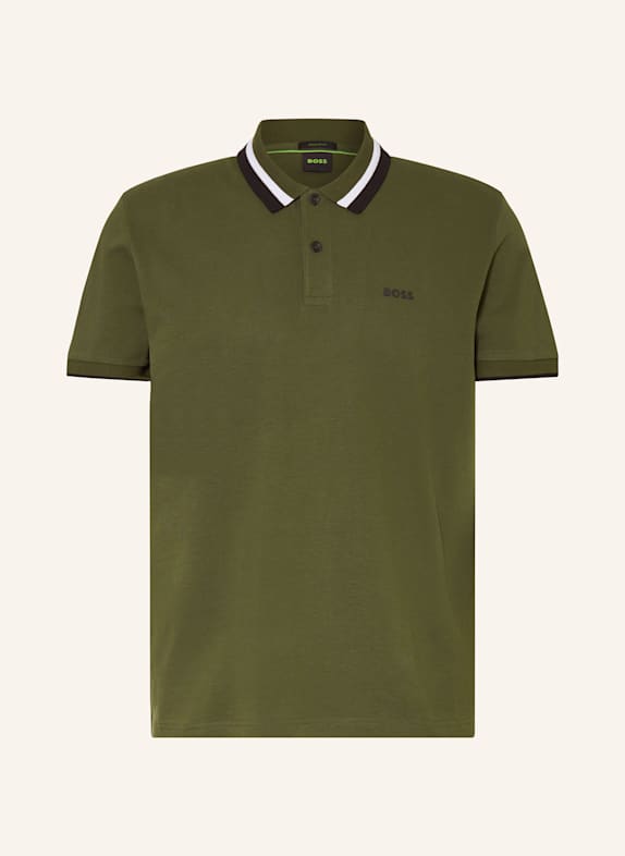 BOSS Piqué-Poloshirt PADDY Regular Fit OLIV