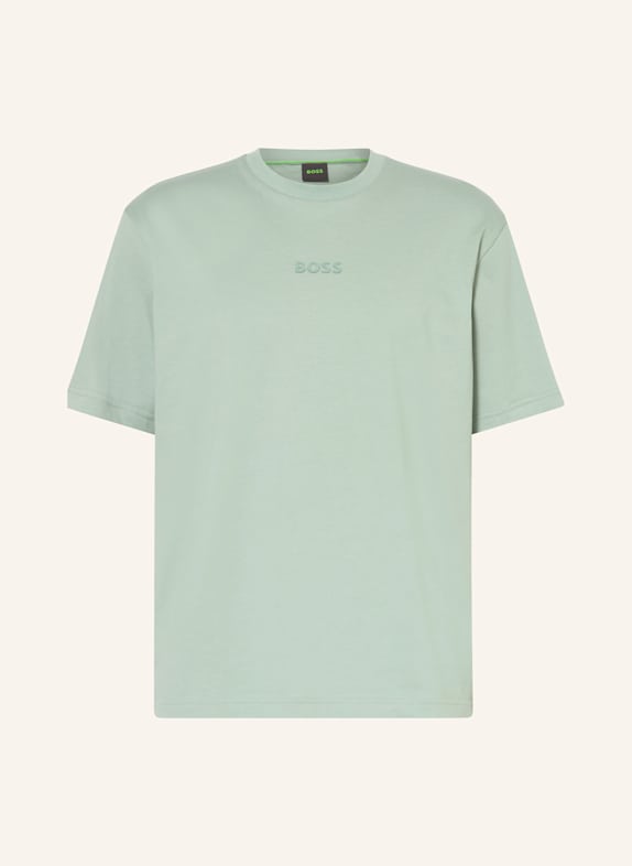 BOSS T-shirt LIGHT GREEN