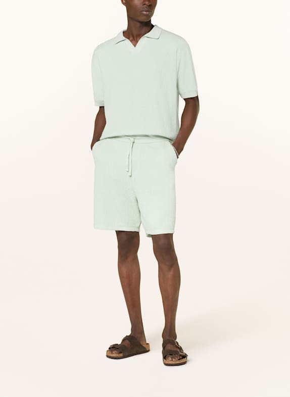 BOSS Strickshorts AMOFFLE MINT