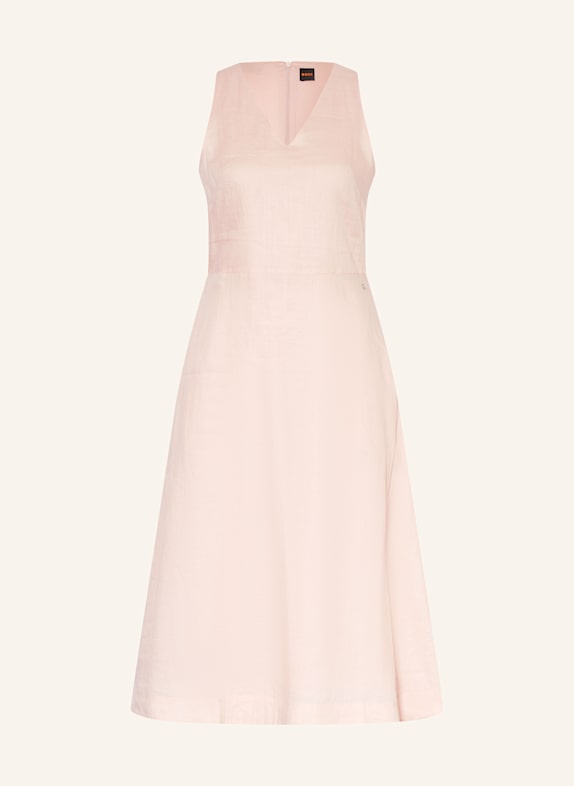 BOSS Leinenkleid DASICO HELLROSA