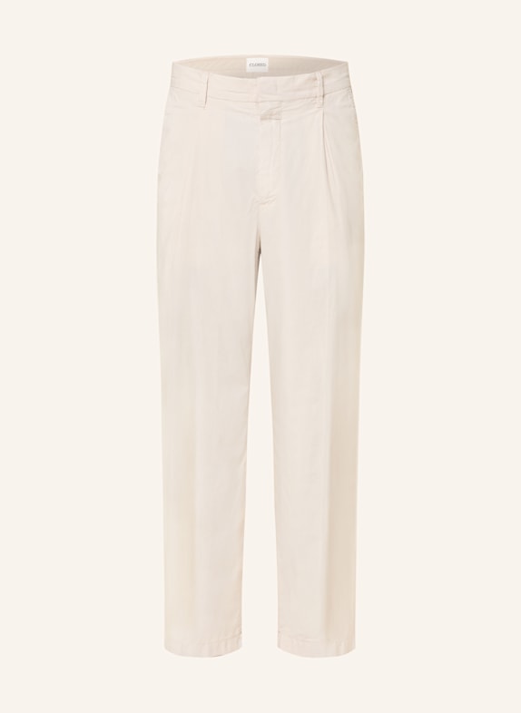 CLOSED BLOMBERG WIDE Relaxed Fit trousers LIGHT YELLOW