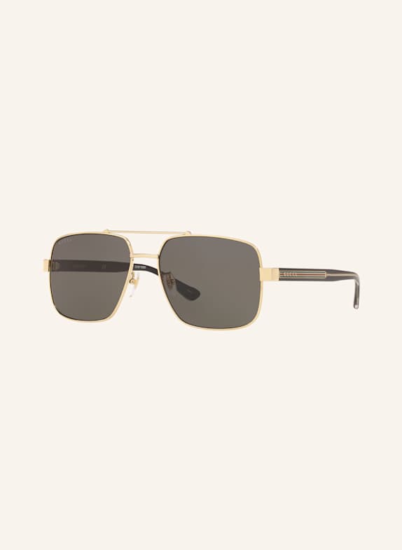 GUCCI Okulary przeciwsłoneczne GC001245 2300L1 – ZŁOTY / SZARY