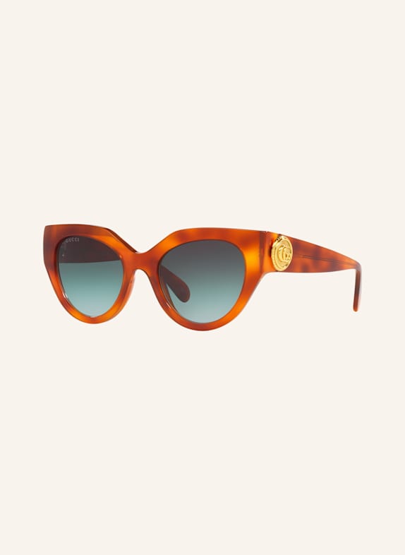 GUCCI Sonnenbrille GG1408S 4402J1 - HAVANA/ GRÜN VERLAUF