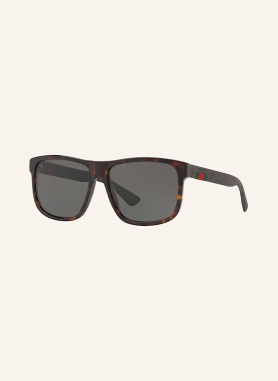GUCCI Sonnenbrille GC000970 4402L1 - HAVANA/ GRAU POLARISIERT