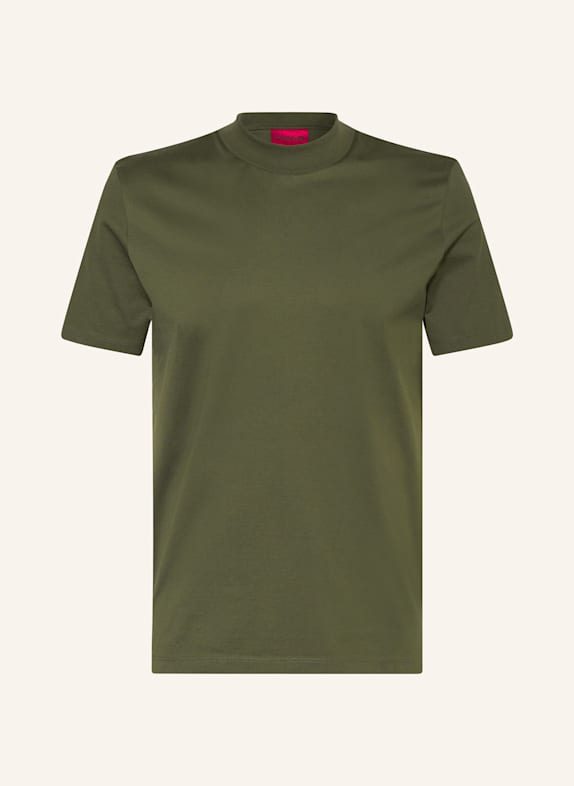 HUGO T-Shirt DIMERSOM DUNKELGRÜN