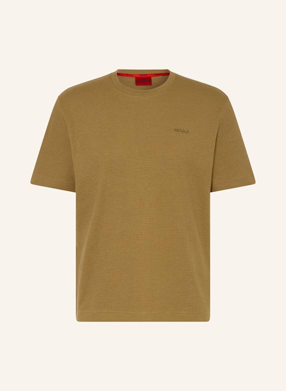HUGO Schlafshirt AUSTIN KHAKI