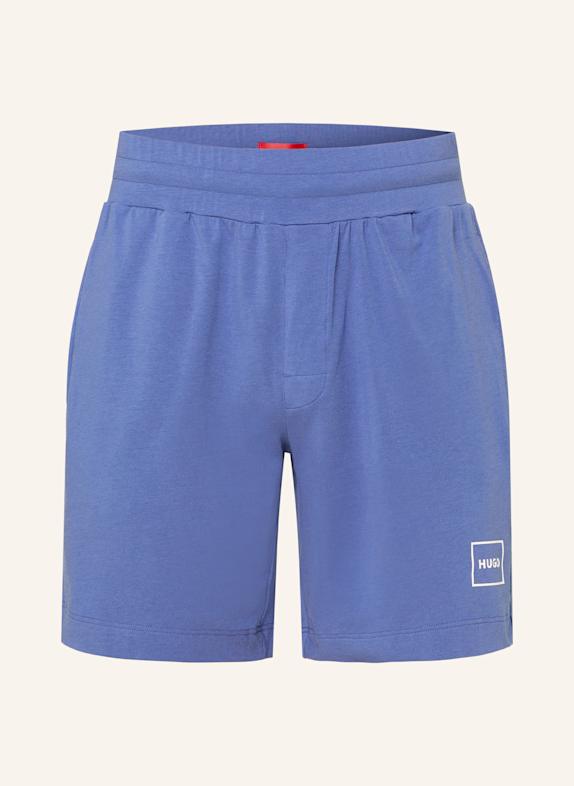 HUGO Schlafshorts LAZE BLAU
