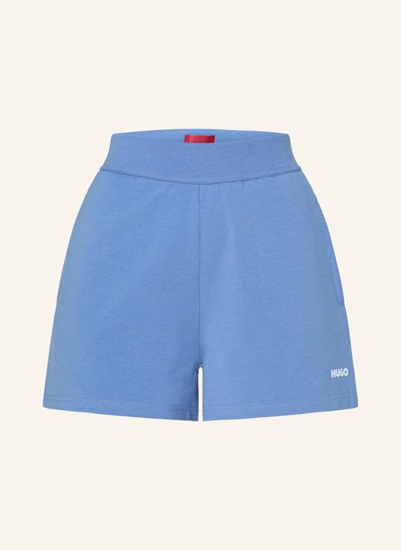 HUGO Koszulka rekreacyjna SHUFFLE NIEBIESKI