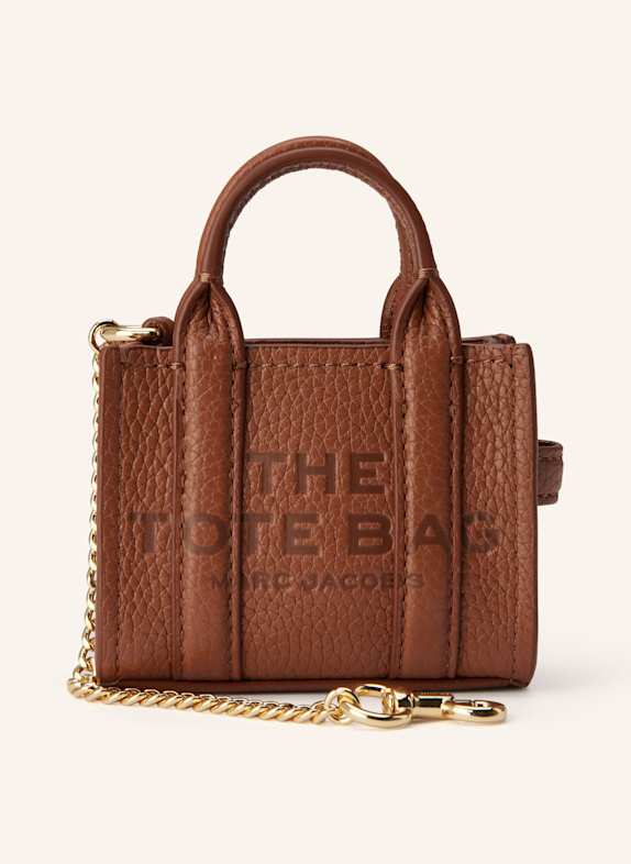 MARC JACOBS Taschenanhänger THE NANO TOTE BRAUN