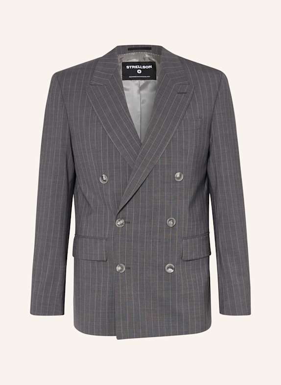 STRELLSON Anzugsakko ASHTON Slim Fit 019 Charcoal                   019