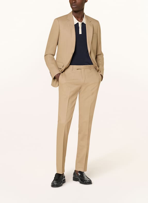 SANDRO Anzugshose Slim Fit BEIGE