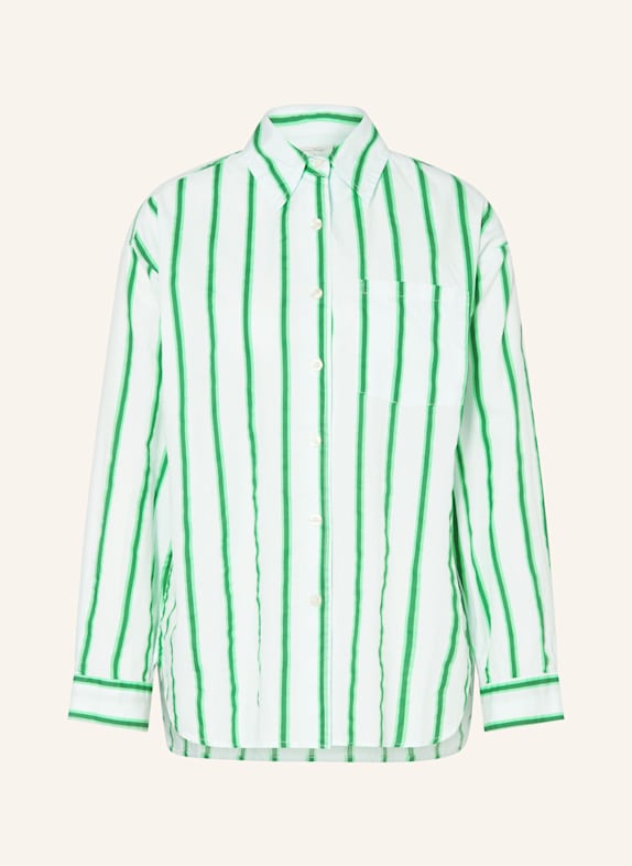 American Vintage Hemdbluse ZATYBAY MINT/ DUNKELGRÜN/ NEONGRÜN