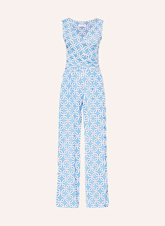 marivie Jersey-Jumpsuit SUMMERTIME HELLBLAU/ WEISS/ BLAU