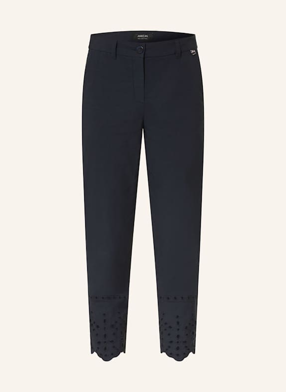 MARC CAIN Hose FRANCA mit Lochspitze DUNKELBLAU
