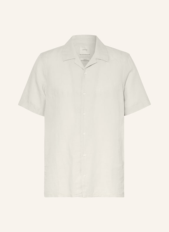 Calvin Klein Resorthemd Regular Fit mit Leinen MINT