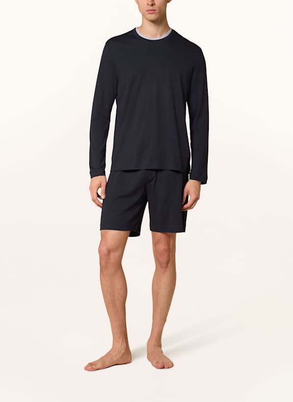 mey Lounge-shirt serie N8TEX 2.0 SVART