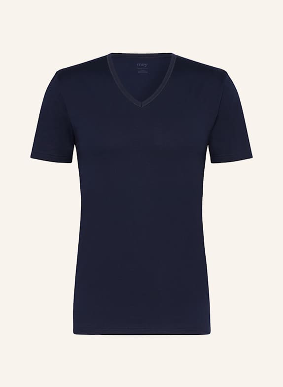 mey V-Shirt Serie DRY COTTON DUNKELBLAU