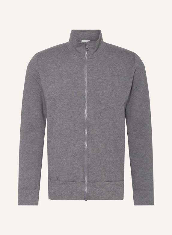 mey Lounge-Sweatjacke Serie ENJOY COLOUR GRAU