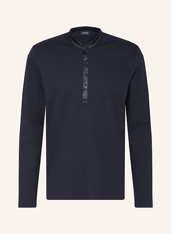 mey Schlafshirt Serie AARHUS DUNKELBLAU