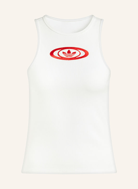 adidas Originals Tanktop CAMPUS2000 mit Cut-out WEISS