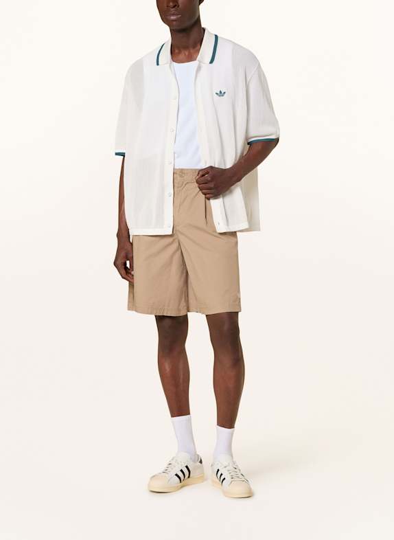 adidas Originals Shorts ORIGINALS WIDE LEG Regular Fit BEIGE
