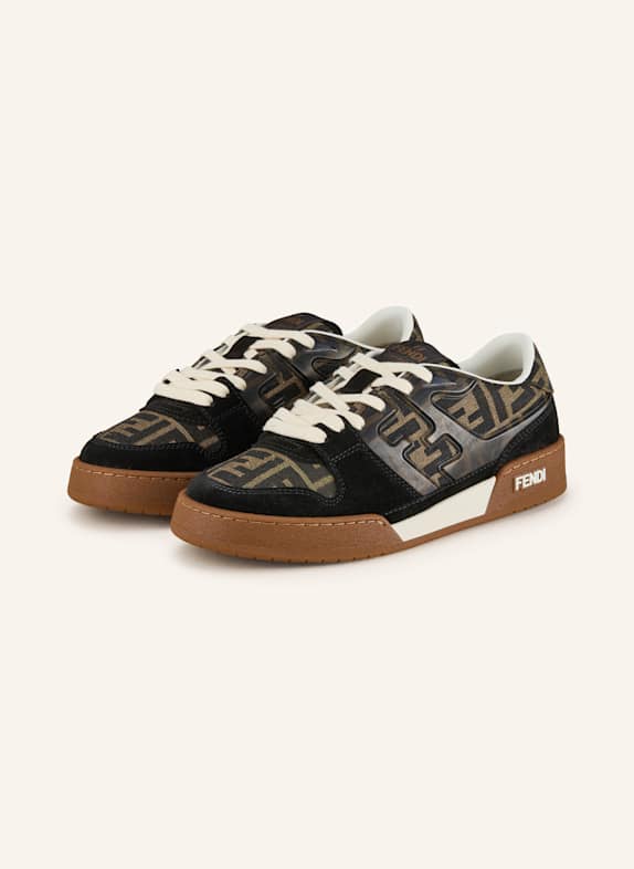 FENDI Sneakers MATCH BLACK/ DARK YELLOW