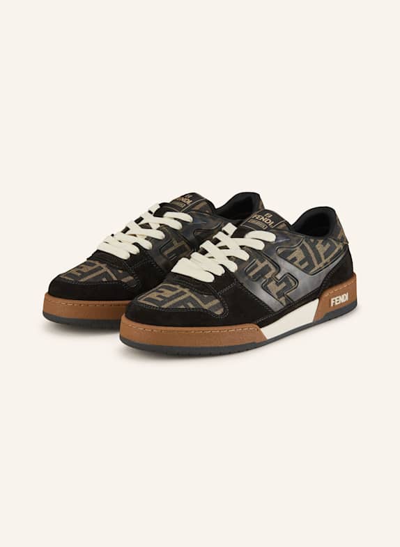 FENDI Sneakers MATCH BLACK/ DARK YELLOW