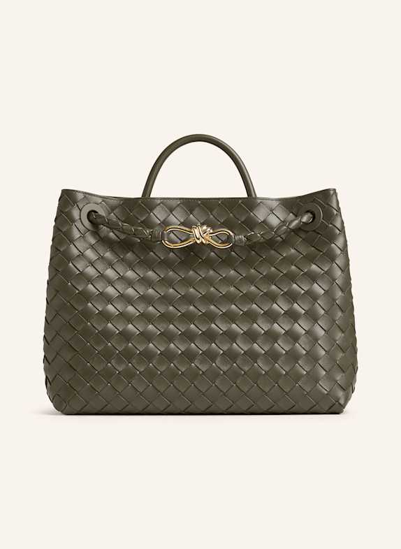 BOTTEGA VENETA Handtasche ANDIAMO CYPRESS / MUSE BRASS