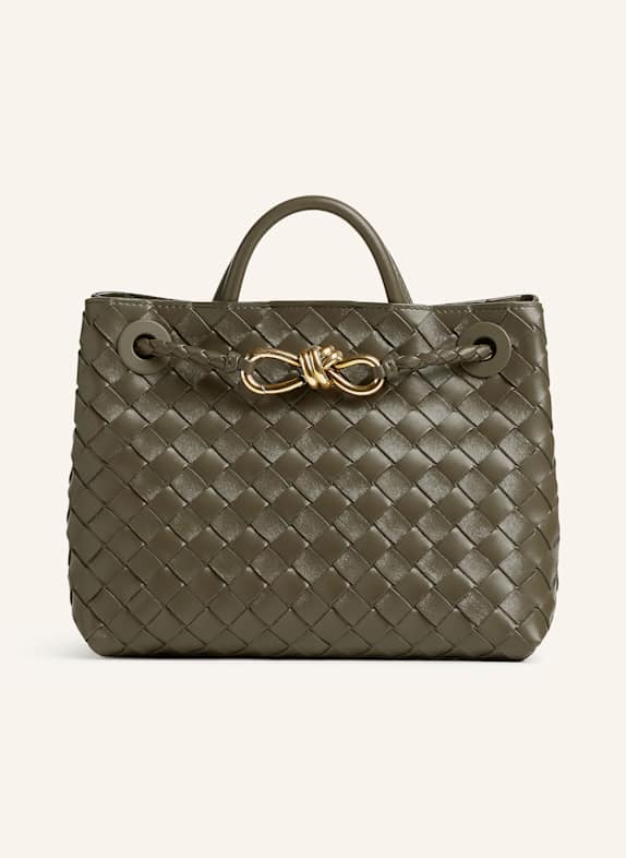 BOTTEGA VENETA Handtasche ANDIAMO SMALL CYPRESS / MUSE BRASS