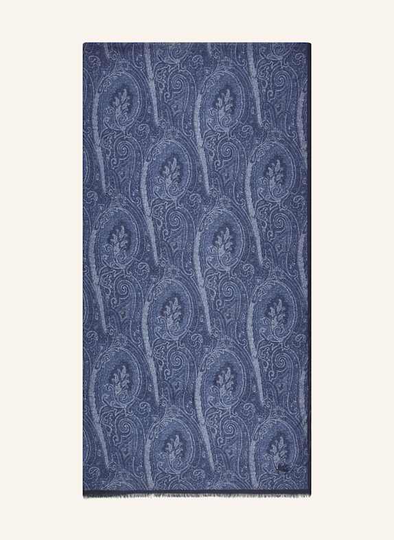 ETRO Schal DUNKELBLAU