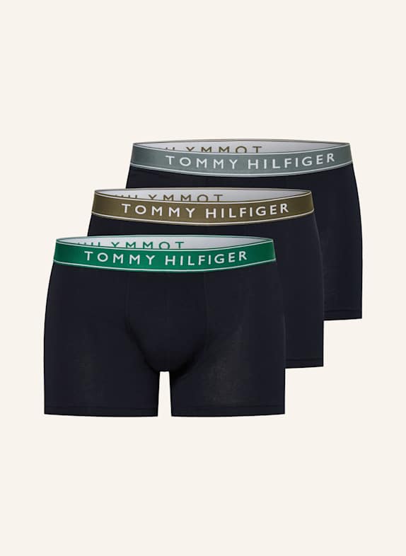 TOMMY HILFIGER 3er-Pack Boxershorts DUNKELBLAU