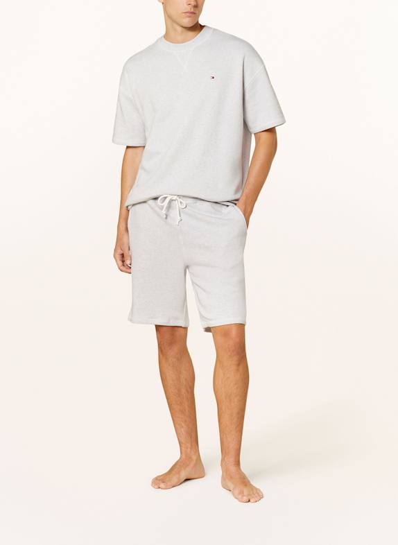 TOMMY HILFIGER Lounge-sweatshorts LJUSGRÅ