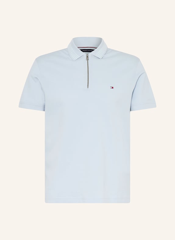 TOMMY HILFIGER Piqué-Poloshirt HELLBLAU
