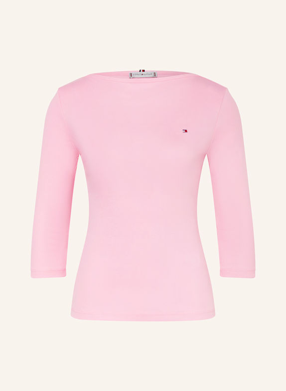 TOMMY HILFIGER Shirt mit 3/4-Arm PINK