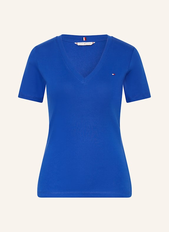 TOMMY HILFIGER T-shirt NIEBIESKI
