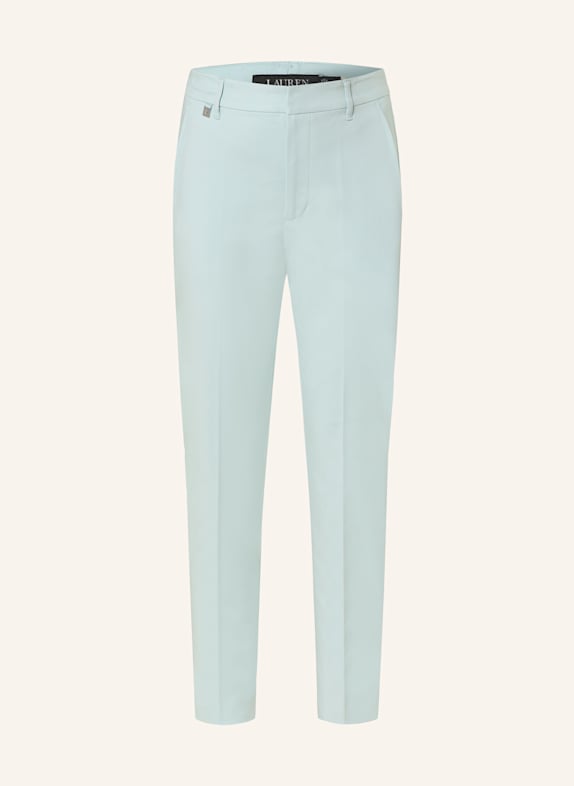 polka-dot print sheath dress Trousers TURQUOISE