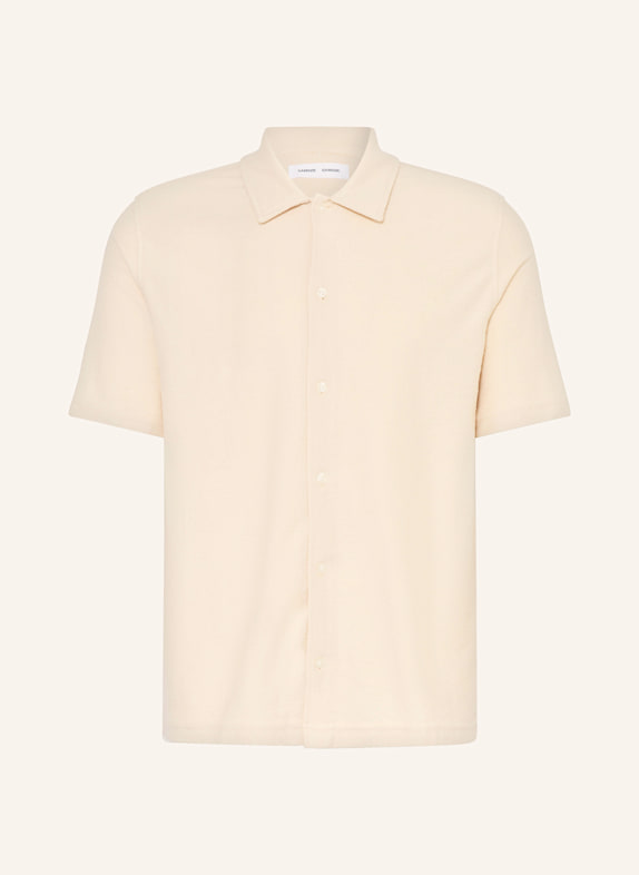 SAMSØE SAMSØE Kurzarm-Hemd KVISTBRO Comfort Fit BEIGE