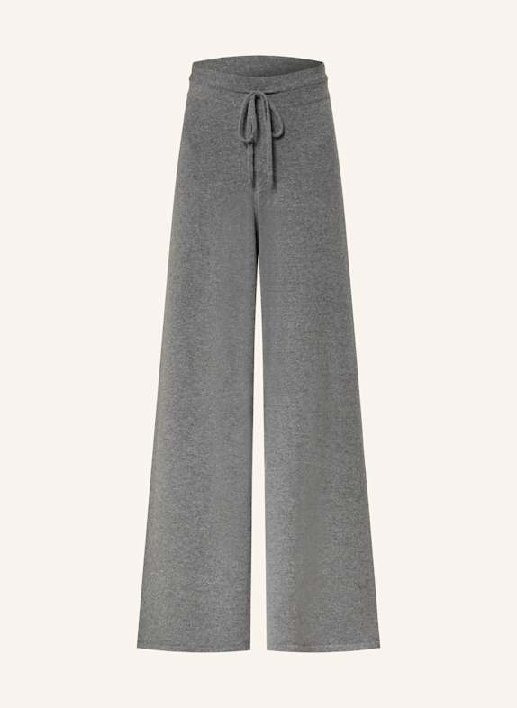 lilienfels Strickhose mit Cashmere GRAU