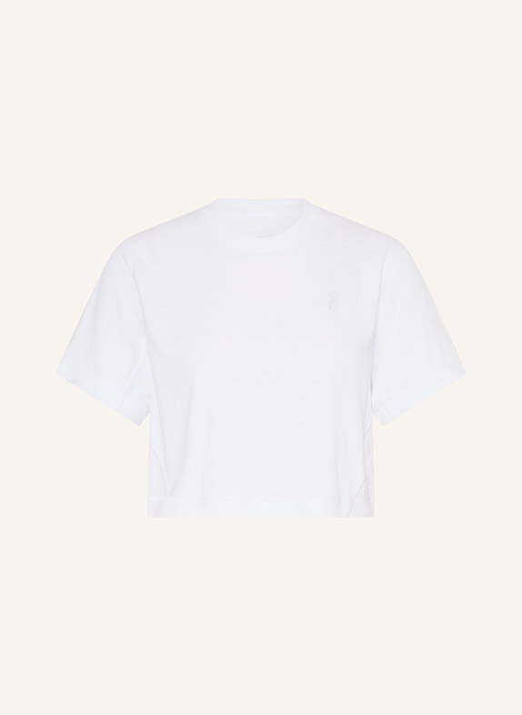 On T-Shirt TRAIN-T CROP WEISS