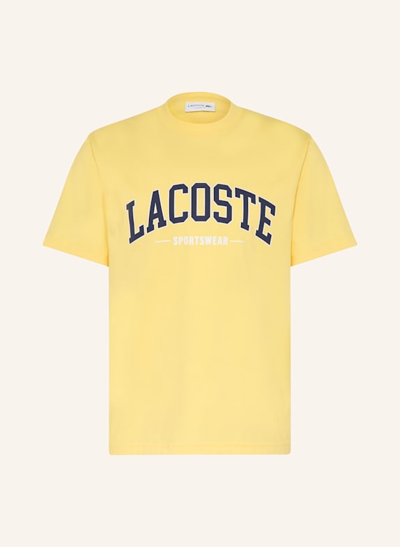 LACOSTE T-Shirt GELB