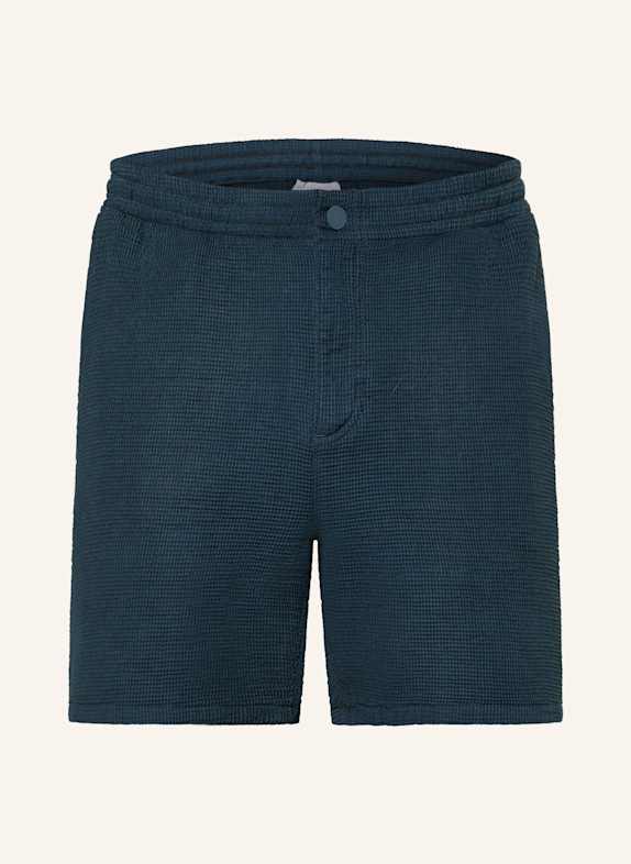 LACOSTE Šortky Relaxed Fit PETROLEJOVÁ