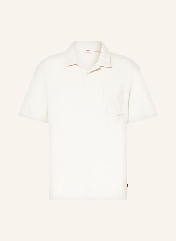 Levi's® Terry cloth polo shirt Standard Fit CREAM