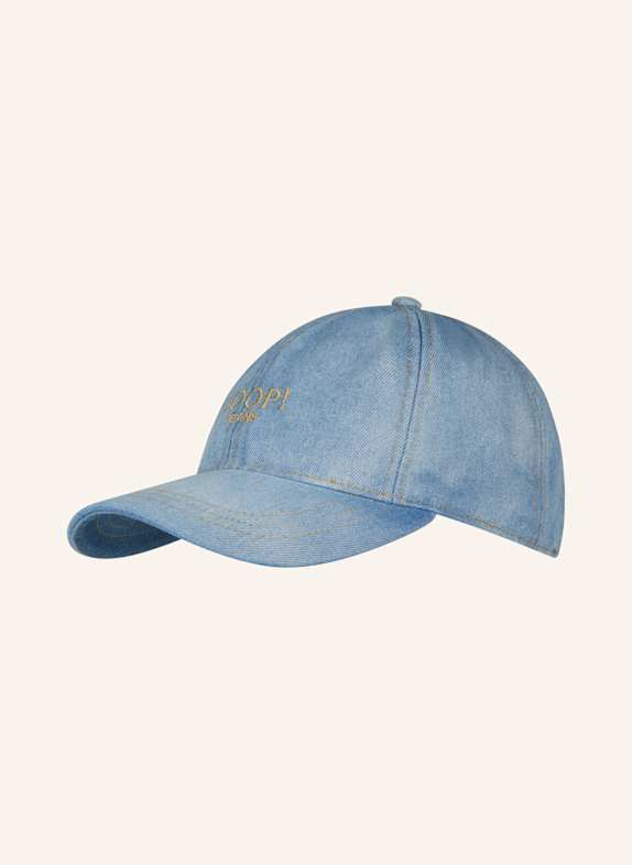 JOOP! JEANS Jeansowa czapka z daszkiem ALEYNA JASNONIEBIESKI