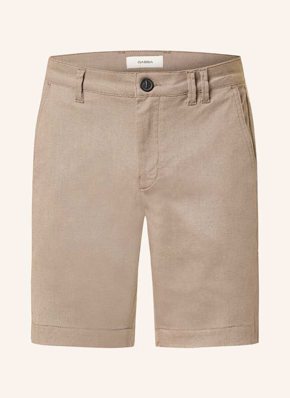 GABBA Chinoshorts JET DOMO BROWN