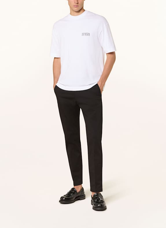DRYKORN Chino AJEND Extra Slim Fit ZWART