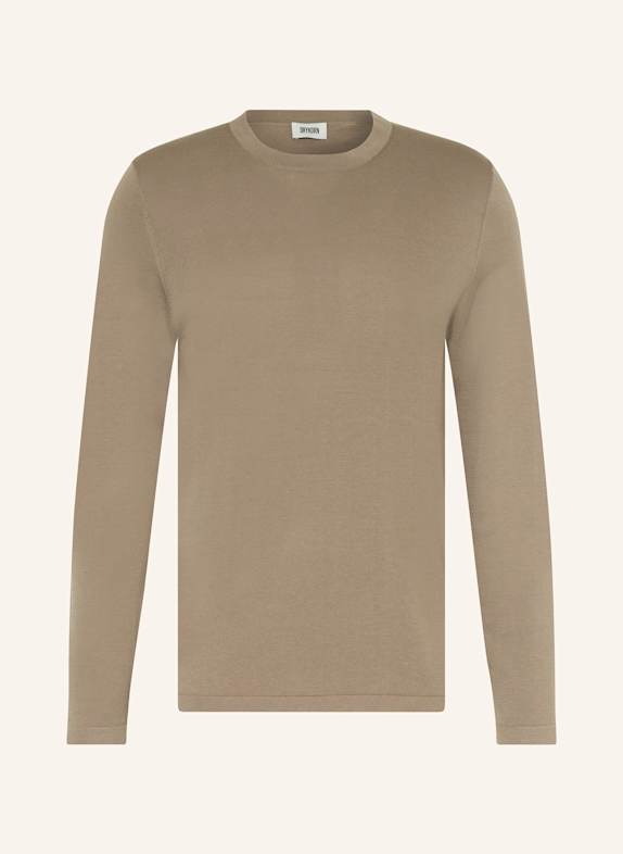 DRYKORN Pullover IRMINO DUNKELBRAUN