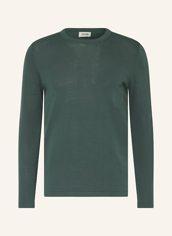 DRYKORN Pullover IRMINO DUNKELGRÜN